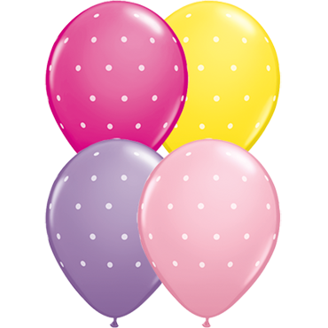 Qualatex Small Polka Dots Standard Yellow Pink Fashion Wild Berry And Spring Lilac Assortment Latex Round 11In275Cm qualatex kopen in de aanbieding Qualatex Small Polka Dots Standard Yellow Pink Fashion Wild Berry And Spring Lilac Assortment Latex Round 11In275Cm qualatex kopen in de aanbieding