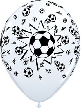 Soccer Balls Standard White Latex Round 11in/27.5cm