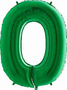 0 Green Foil Number 40in/100cm