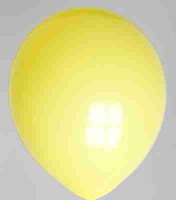 Ballon 13cm geel