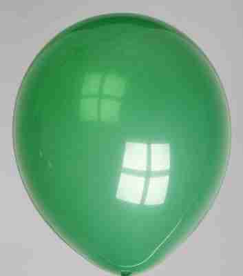 Ballon 13cm kristal smaragdgroen
