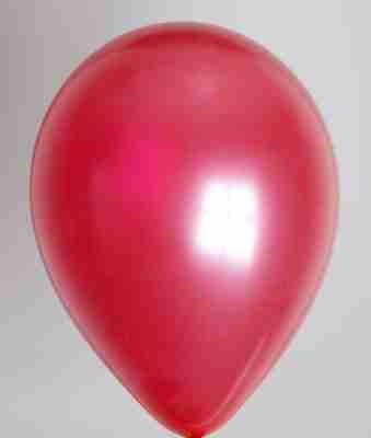 Ballon 13cm metallic fuchsia