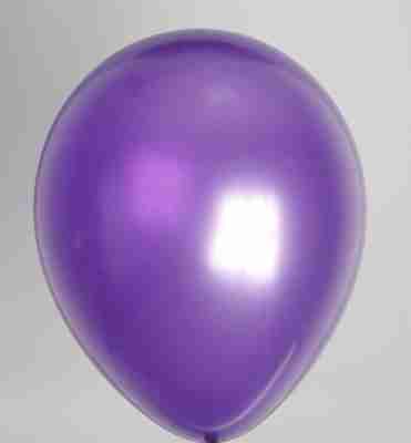 Ballon 13cm metallic paars