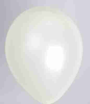 Ballon 13cm parel ivoor
