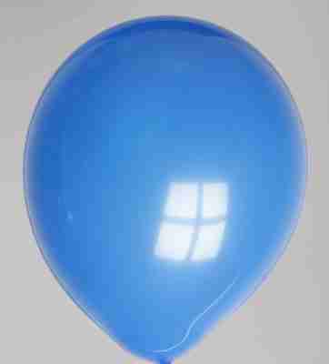 Ballon 30cm koningsblauw