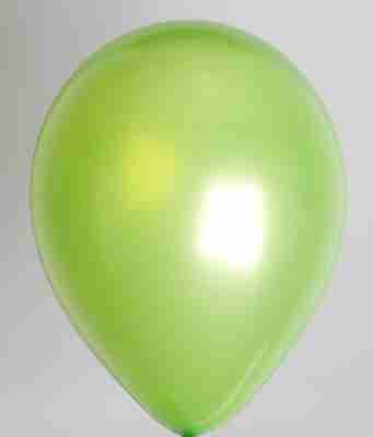 Ballon 35cm parel limoengroen