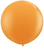 Ballon 90cm metallic oranje