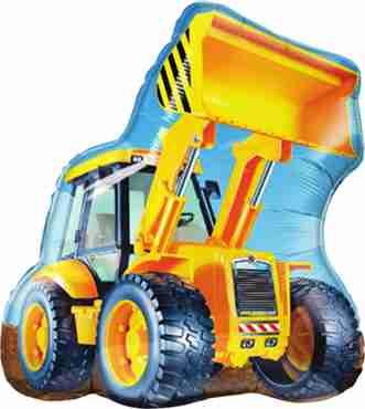 Construction Loader Foil Shape 32in/80cm