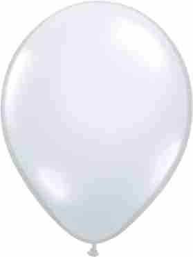 Crystal Diamond Clear (Transparent) Latex Round 11in/27.5cm