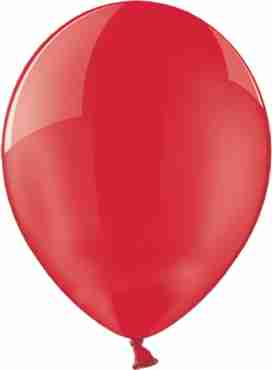 Crystal Royal Red (Transparent) Latex Round 11in/27.5cm