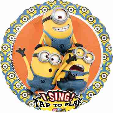 Despicable Me Group Sing A Tune Foil Round 28in/71cm