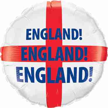 England Foil Round 18in/45cm