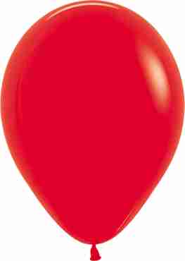 Fashion Red Latex Round 11in/27.5cm