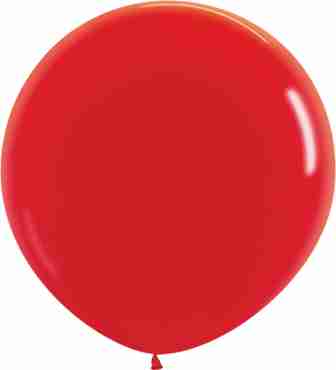 Fashion Red Latex Round 24in/60cm