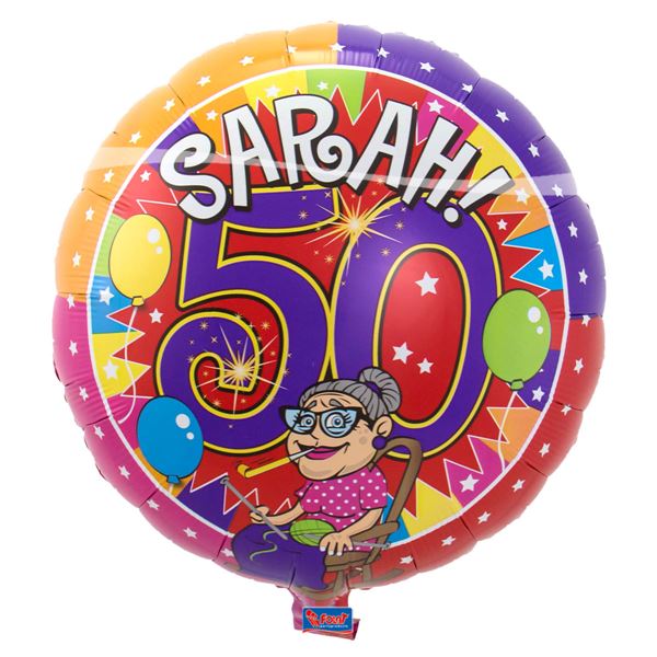 Folieballon Sarah