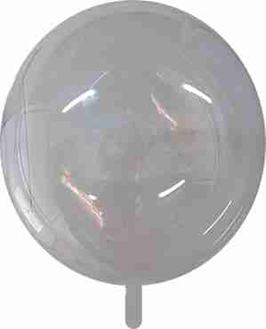 Globus/Bobo Balloon Clear (Transparent) Round 11in/27.5cm