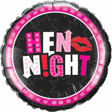 Hen Night Party Foil Round 18in/45cm