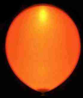 LED Ballon Oranje