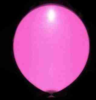 LED Ballon Roze