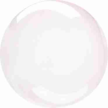 Light Pink Crystal Clearz Orbz 18in/45cm x 18in/45cm
