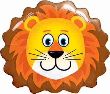 Lovable Lion Foil Shape 29in/74cm