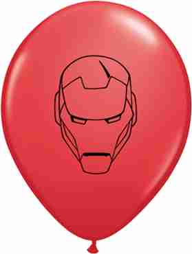 Marvel's Avengers Assemble Standard Red Latex Round 11in/27.5cm