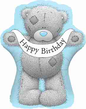 Me To You - Tatty Teddy Birthday Banner Foil Shape 36in/90cm