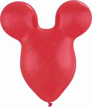 Mousehead Crystal Ruby Red (Transparent) 15in/37.5cm