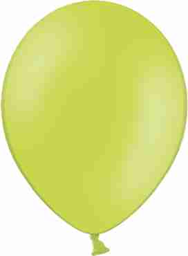Pastel Apple Green Latex Round 5in/12.5cm