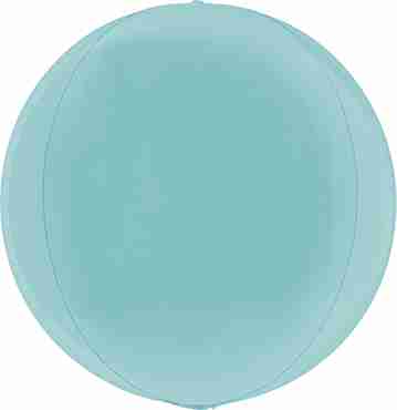 Pastel Blue Globe 15in/38cm