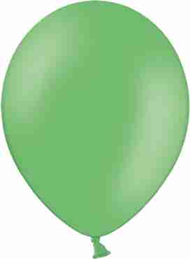 Pastel Bright Green Latex Round 11in/27.5cm