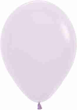 Pastel Matte Lilac Latex Round 11in/27.5cm