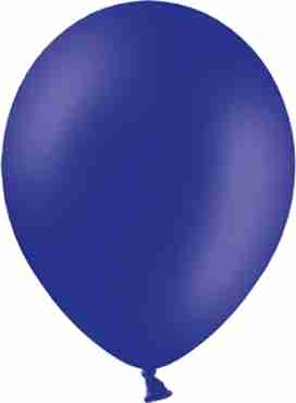 Pastel Night Blue Latex Round 5in/12.5cm