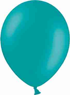 Pastel Turquoise Latex Round 11in/27.5cm