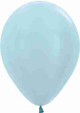 Pearl Blue Latex Round 11in/27.5cm