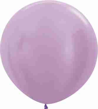 Pearl Lilac Latex Round 36in/90cm