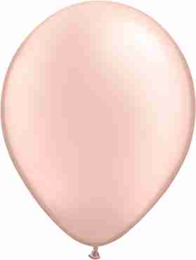 Pearl Peach Latex Round 11in/27.5cm