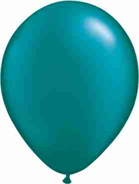 Pearl Teal Latex Round 5in/12.5cm