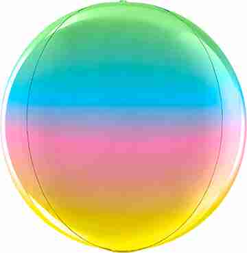 Rainbow Globe 15in/38cm