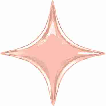 Rose Gold Foil Starpoint 40in/100cm
