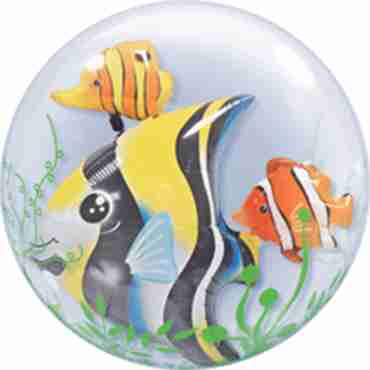 Seaweed Tropical Fish Double Bubble 24in/60cm