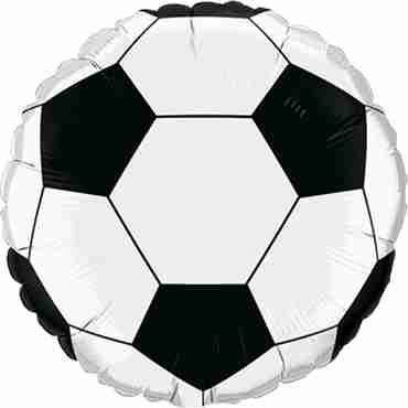 Soccer Ball Foil Round 18in/45cm