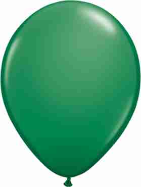 Standard Green Latex Round 5in/12.5cm