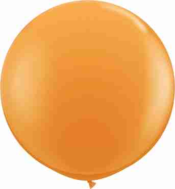 Standard Orange Latex Round 36in/90cm
