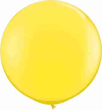 Standard Yellow Latex Round 36in/90cm