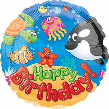 Trend Sea Buddies Foil Round 18in/45cm