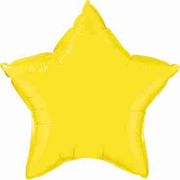 Yellow Foil Star 20in/50cm